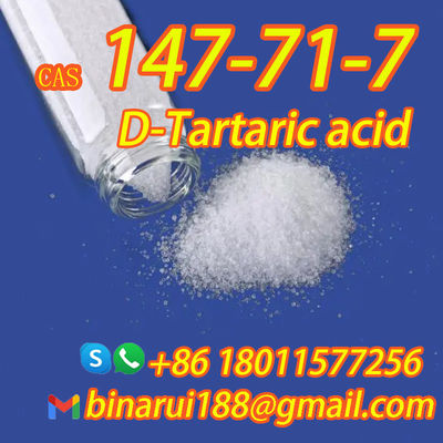CAS 147-71-1 PMK D-acido tartarico C4H6O6 Acido tartarico
