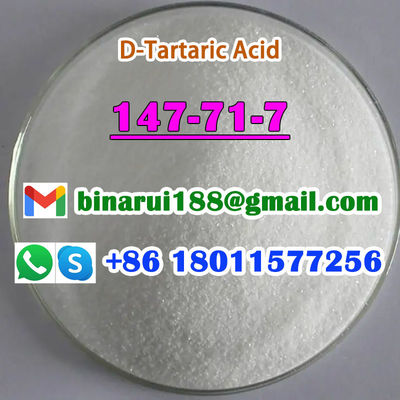 D-acido tartarico CAS 147-71-7 (2S,3S) -acido tartarico intermedi chimici fini di grado alimentare
