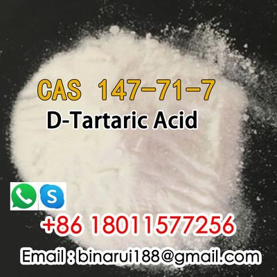 99% Purezza Acido D-tartarico CAS 147-71-7 Sintesi Materiali intermedi