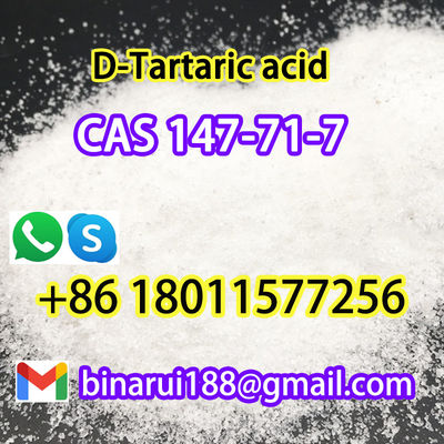 D-acido tartarico / acido tartarico di grado alimentare Cas 147-71-7