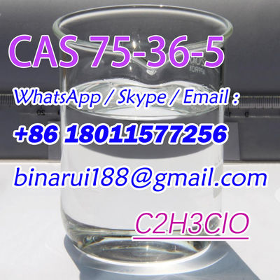 Acetilcloruro liquido per fumo trasparente incolore / 1-Cloroetanone CAS 75-36-5